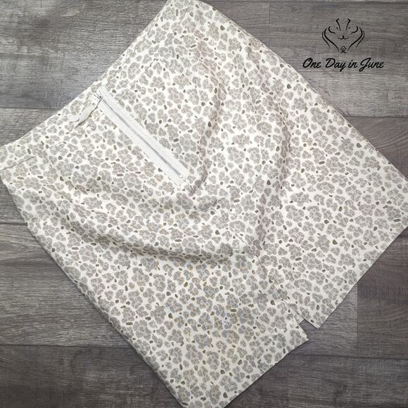 Loft Silk Blend Pencil Skirt Size 14 - Picture 5 of 5